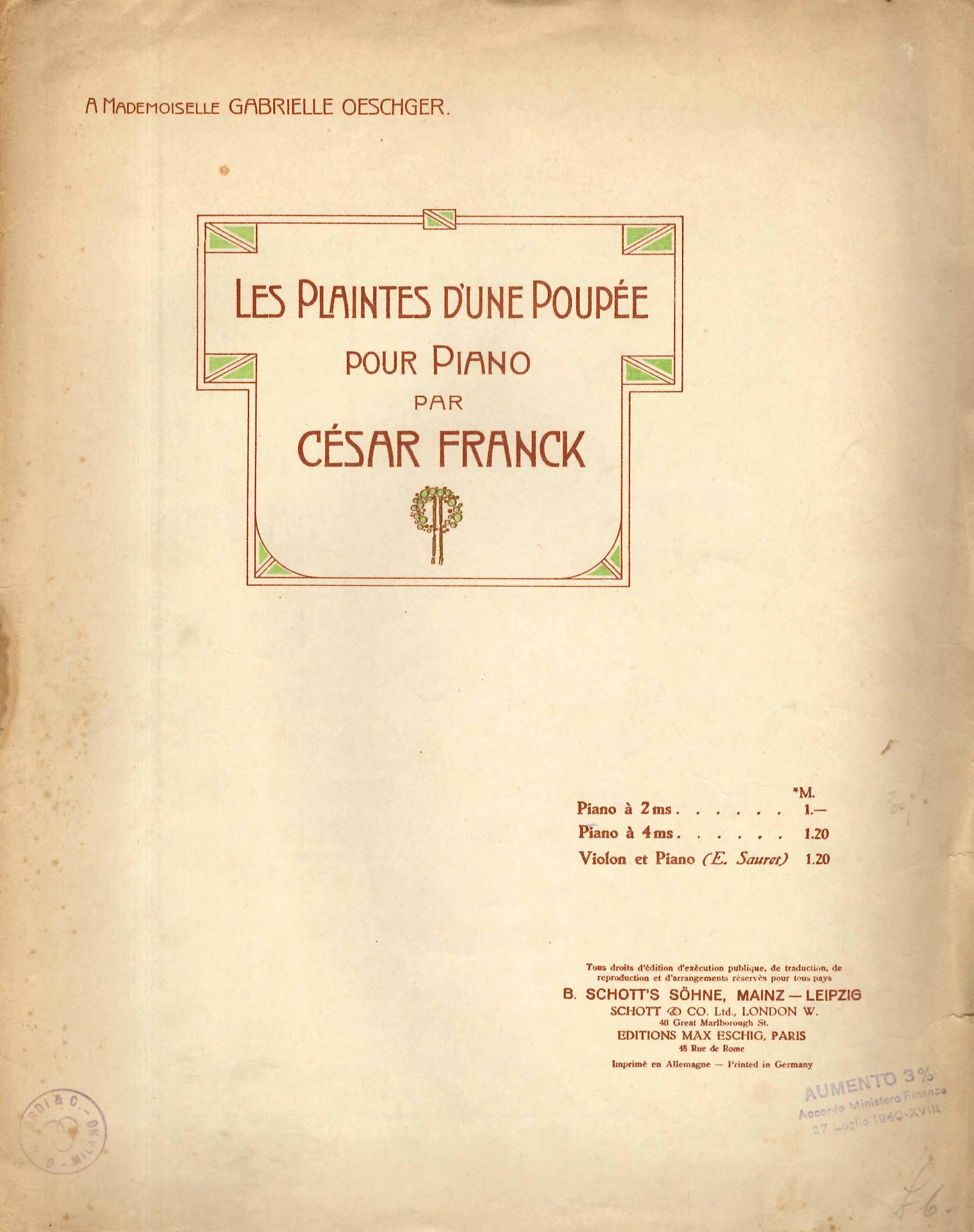 Les Plaintes d